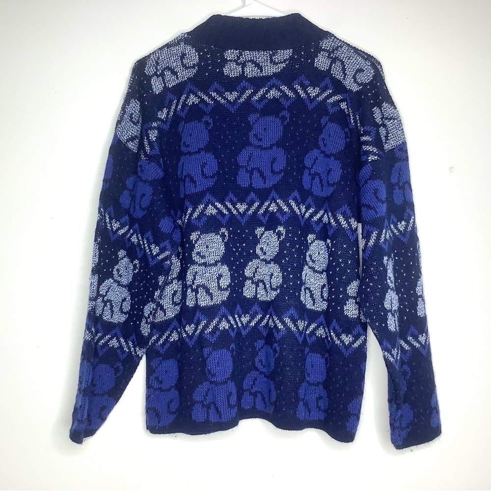 < Vintage Separate Issue Teddy Bear Sweater >